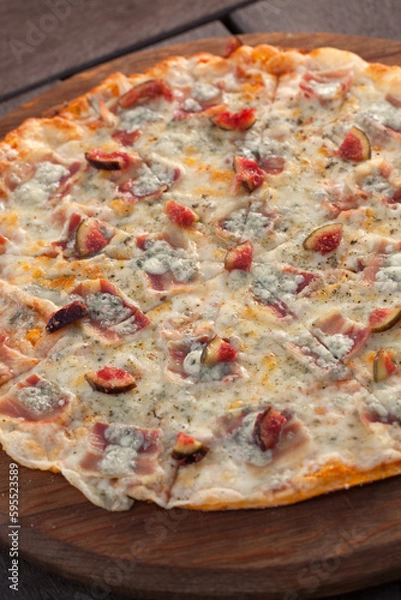 Obraz Bacon and Fig Pizza