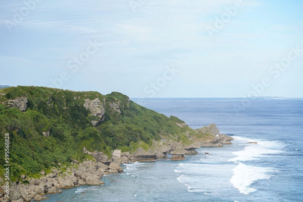 Obraz 沖縄平和記念公園から見える海２