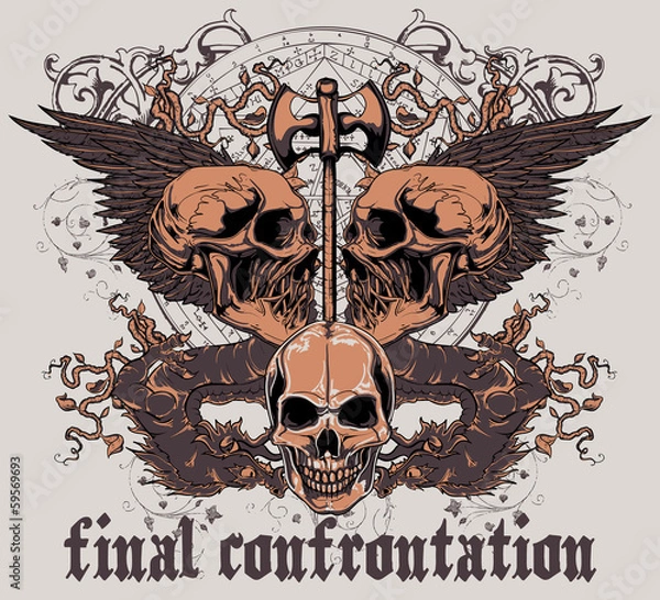 Fototapeta Final confrontation