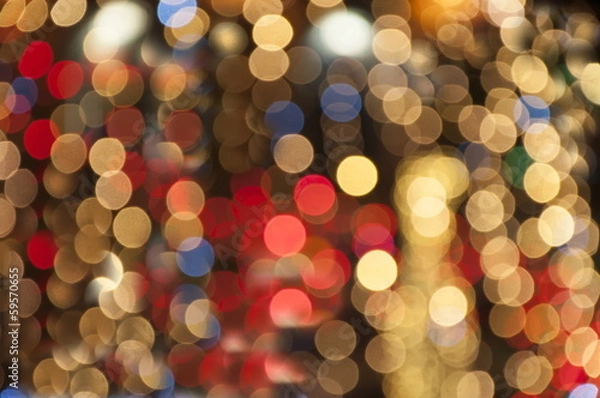 Obraz Abstract blured lights for backgroun