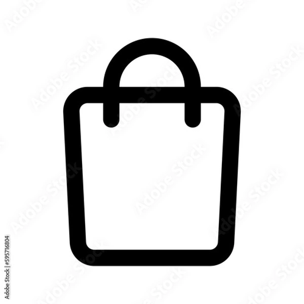 Fototapeta shopping icon