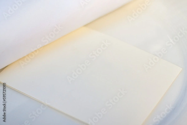 Obraz Notebook paper with an empty place for a copy space