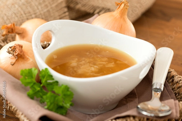 Obraz Paris onion soup