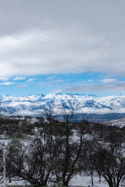Obraz Montañas nevadas
