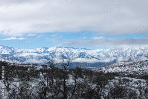 Obraz Montañas nevadas