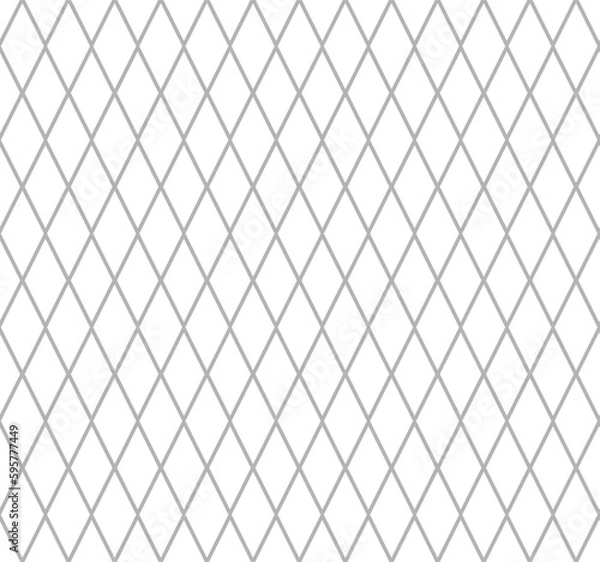 Obraz Pattern Sieve Rhombus Fence Shape Seamless Wallpaper Ornament Texture BG Background Design