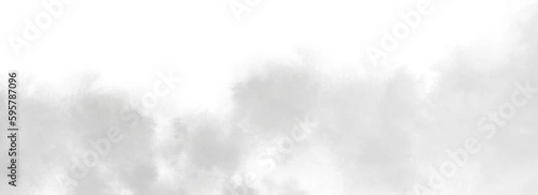 Obraz Colorful smoke steam isolated transparent background. Fog and mist effect for text or space
