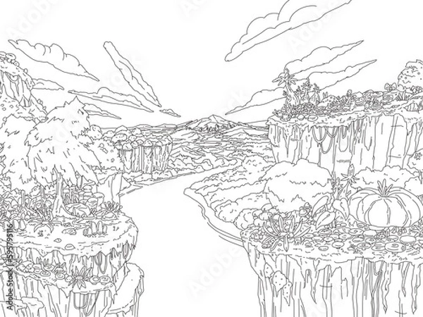 Fototapeta animals sketch