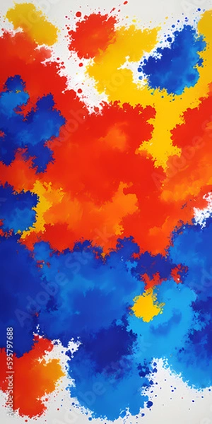 Obraz Abstract vertical wallpaper background Generative AI