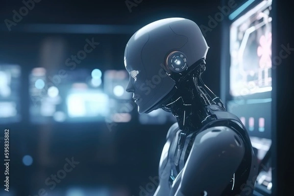 Fototapeta Artificial Intelligence