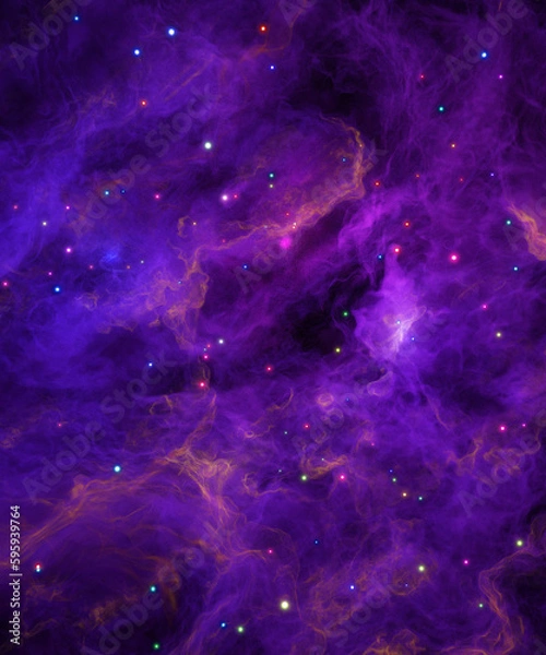 Fototapeta starry night space background