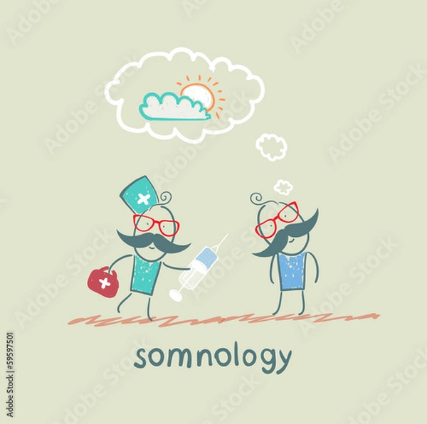 Fototapeta somnology 