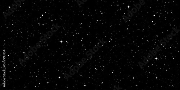 Obraz Space seamless pattern