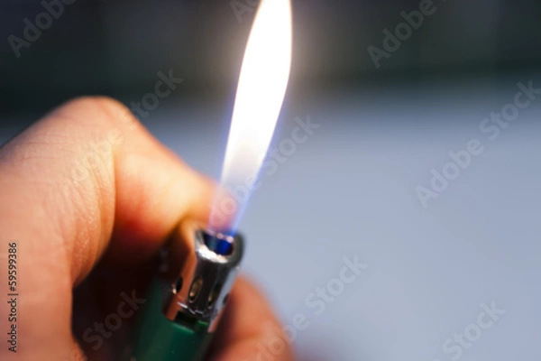 Obraz Burning lighter