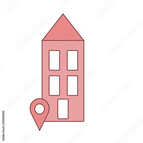 Obraz Location Icon Illustration
