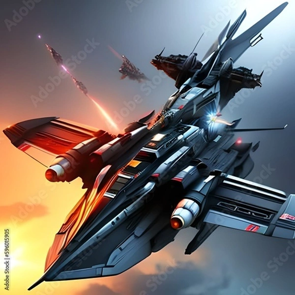 Obraz jet fighter jet