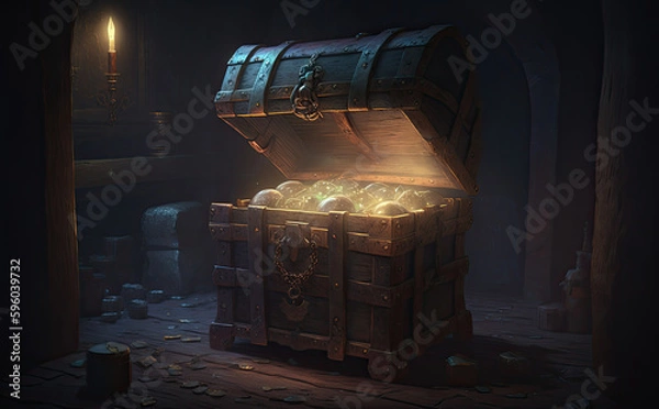 Obraz Treasure chest