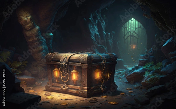 Obraz Treasure chest