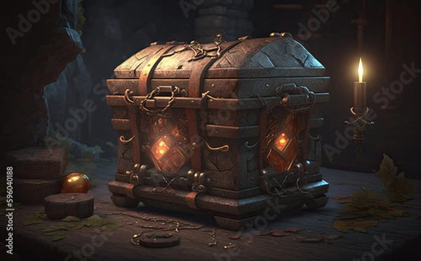 Obraz Treasure chest