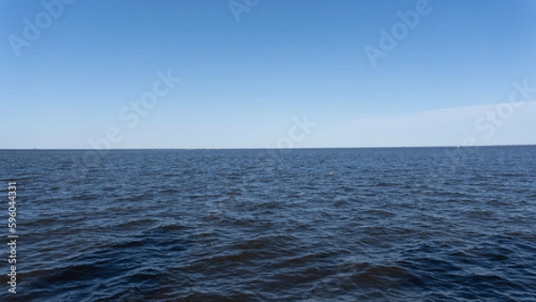 Fototapeta waves and sky