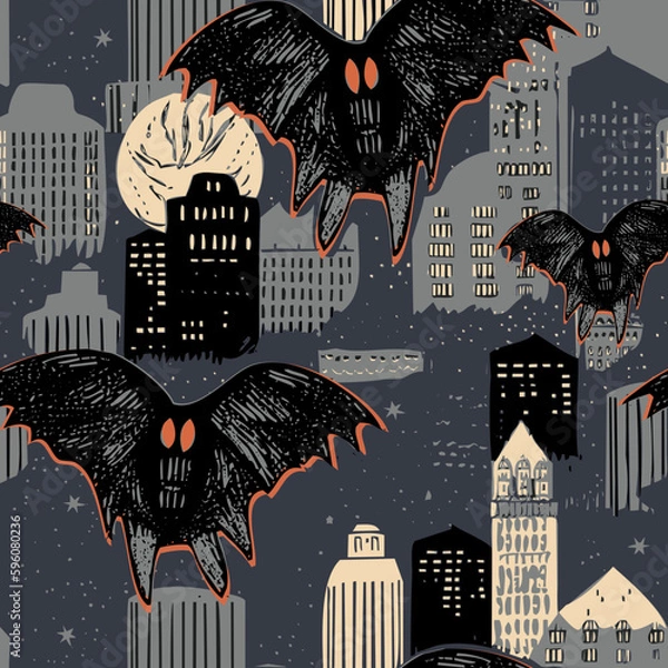Obraz Mothman Pattern