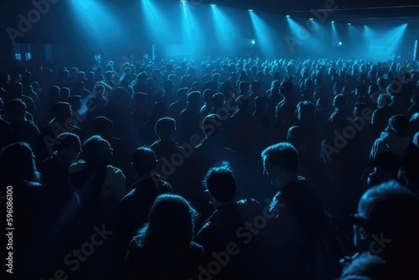 Fototapeta crowd at concert