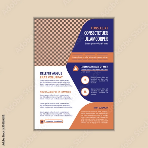 Obraz Corporate Business Flyer Template