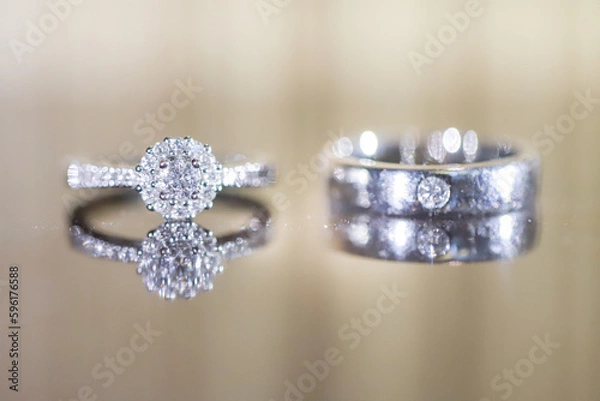 Obraz diamond ring wedding