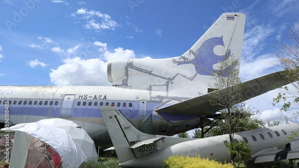 Obraz airplane in the sky