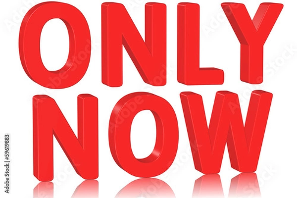 Fototapeta only now