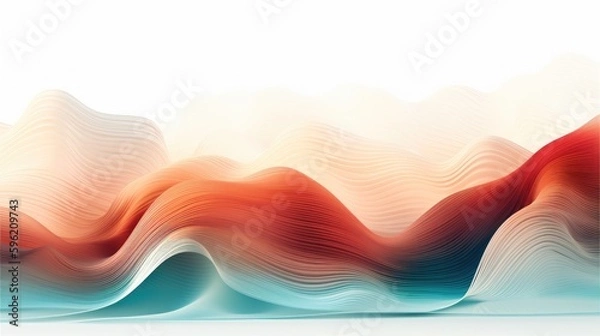 Obraz colorful abstract background. generative ai