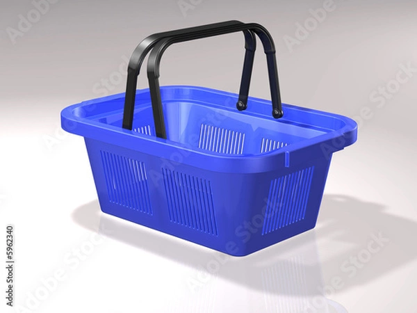 Obraz 3d  empty shopping basket