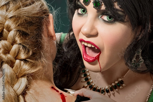 Obraz Thirsty vampire