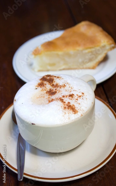 Obraz coffee and coconut pie