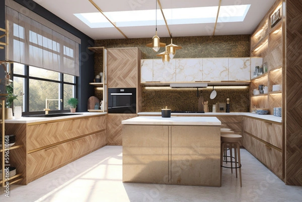 Fototapeta Generativ Kitchen 