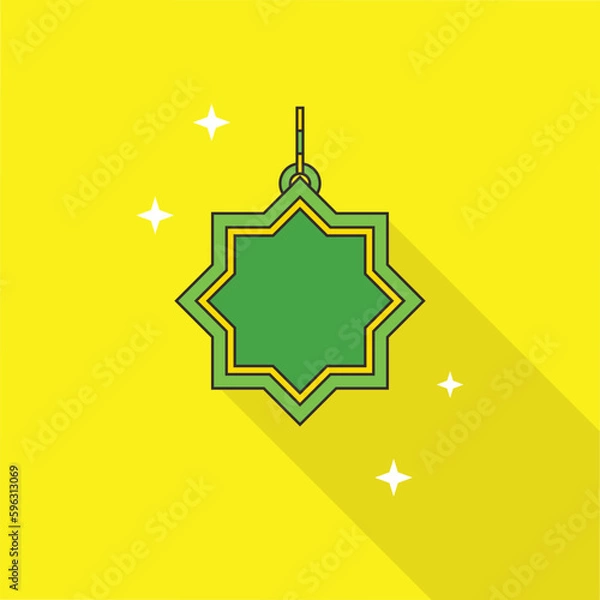 Fototapeta ramadan full vector icon