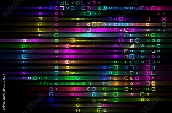 Obraz Die phantastischen Lichter.