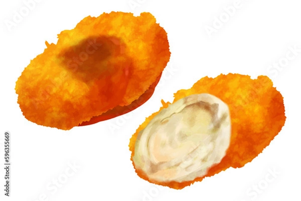 Obraz カキフライ