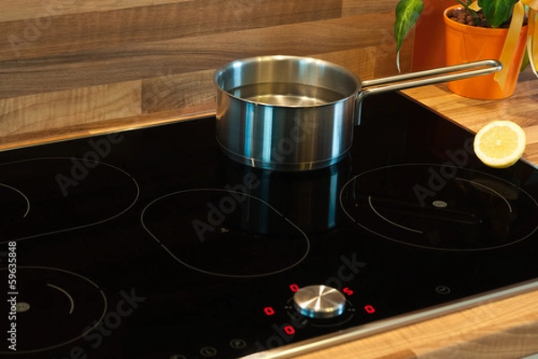 Obraz Kochen mit Induktion