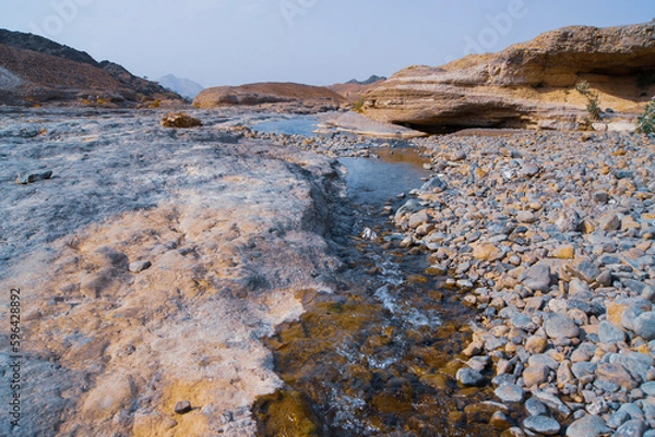 Obraz rocks and wadi