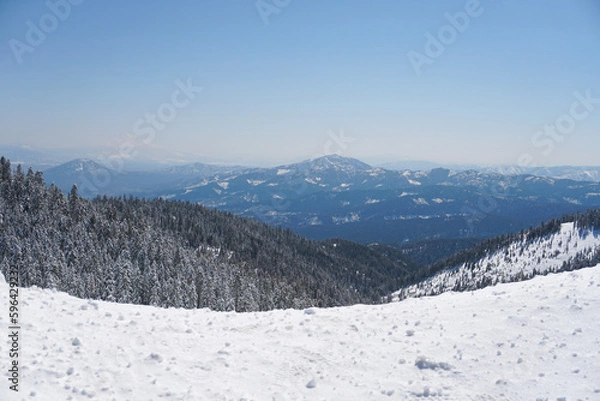 Obraz snow covered mountains