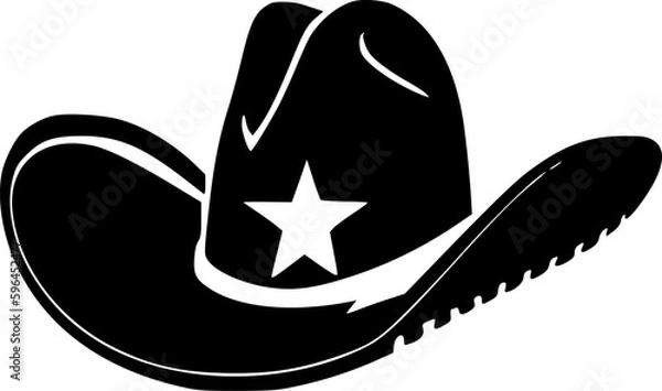 Fototapeta Texas | Minimalist and Simple Silhouette - Vector illustration