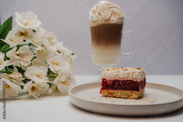 Obraz Raspberry cake