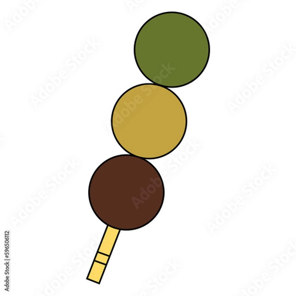 Fototapeta 坊ちゃん団子