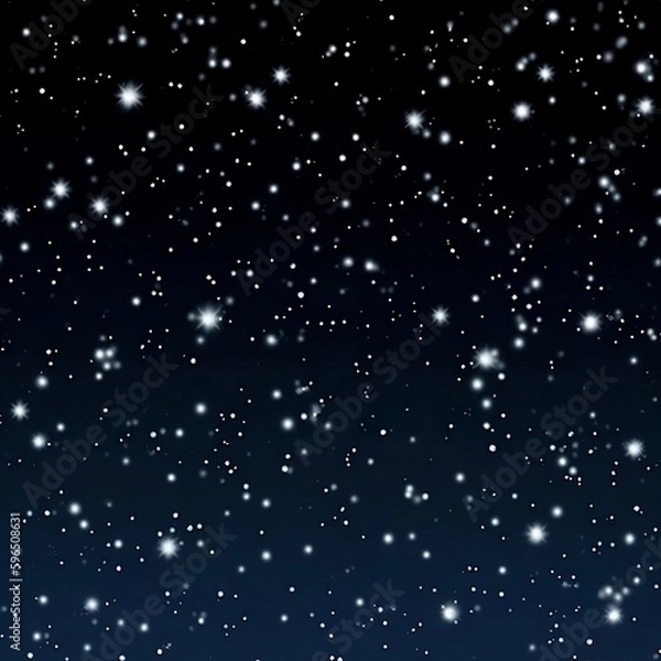 Obraz How to Photograph the Night Sky: A Guide to Starry Landscapes (ai generated)
