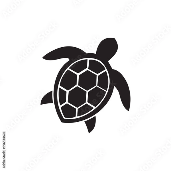 Obraz sea turtle icon symbol