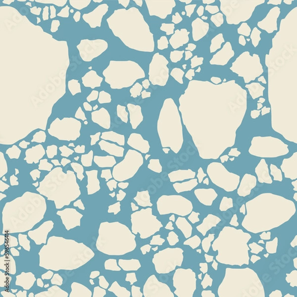 Obraz Winter pattern, iceberg in the sea 