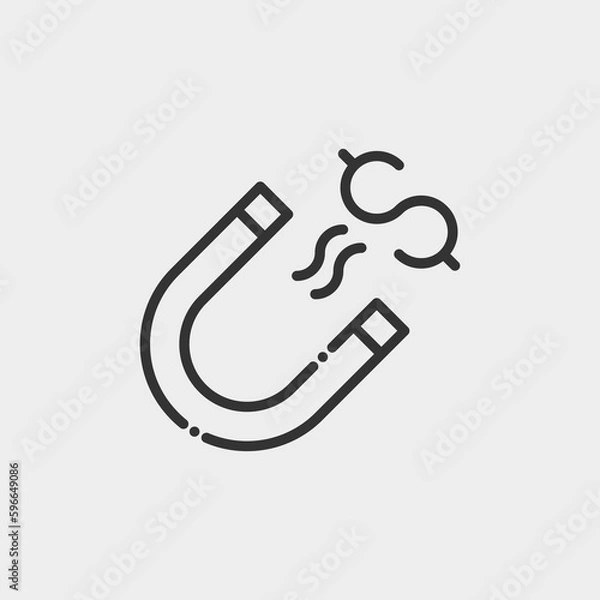 Obraz Investment vector icon illustration sign