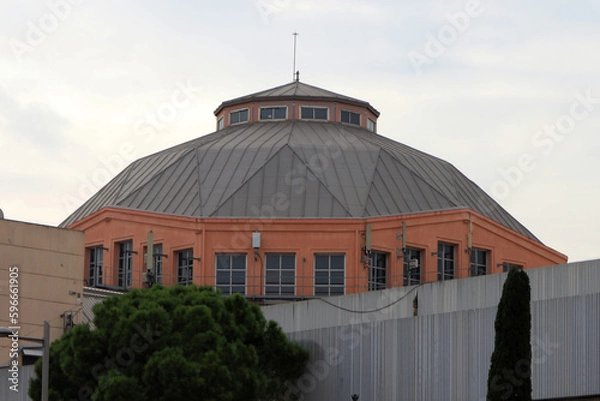 Obraz Vista de un edificio en Barcelona 
