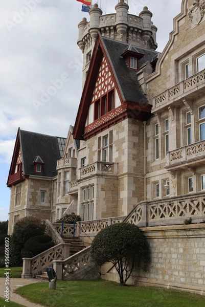 Obraz vista del edificio de la Magdalena